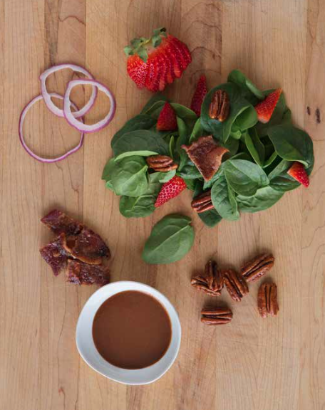 Spinach Strawberry Salad