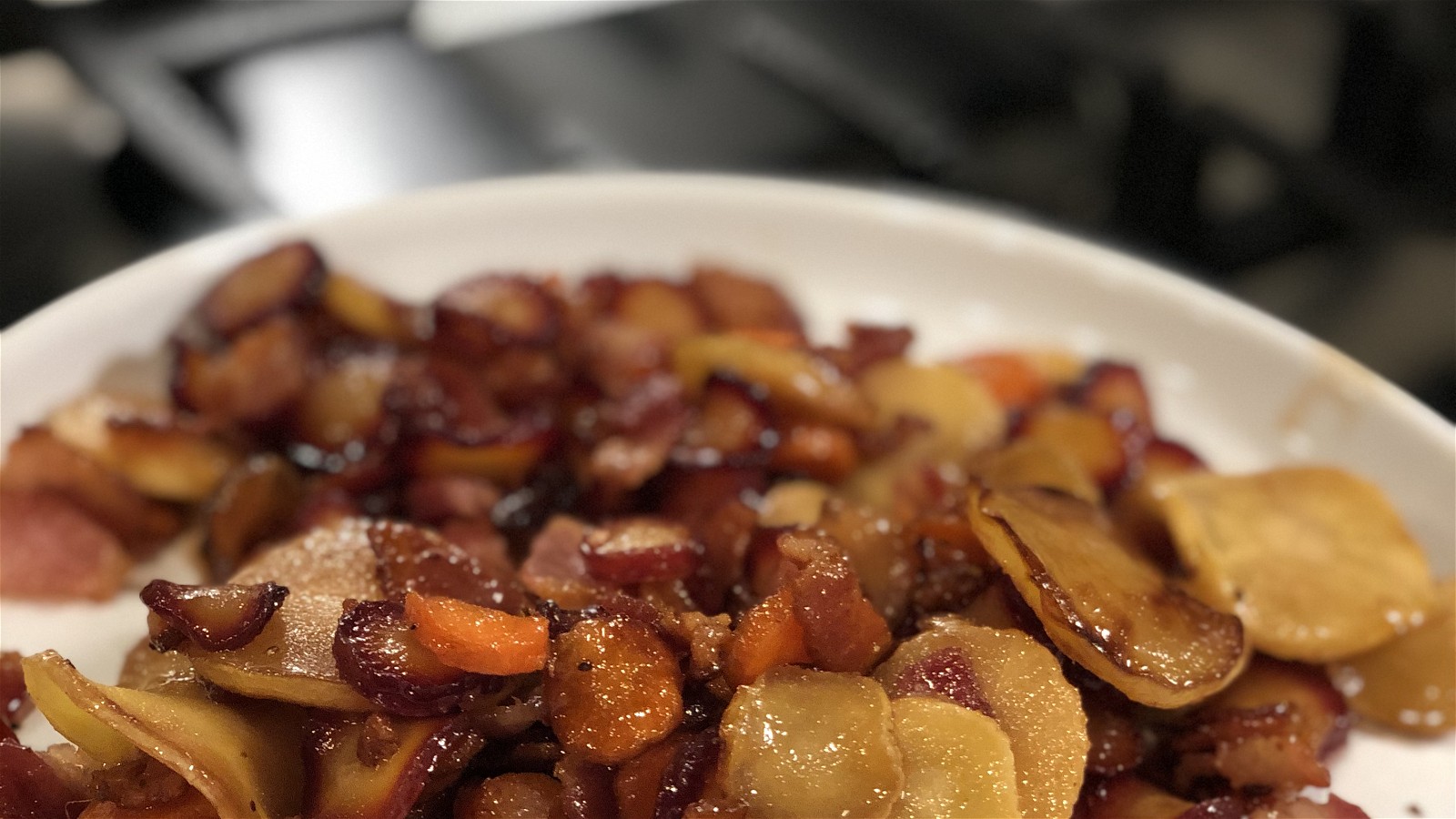 Image of Sautéed Parsnips and Carrots with Ginger Honey Glaze