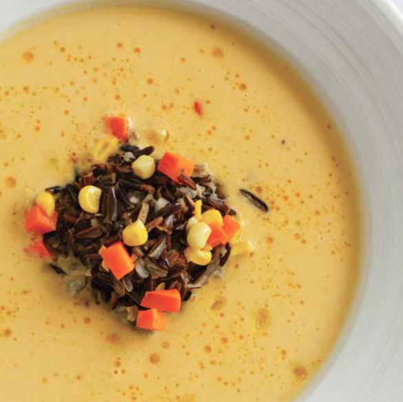 Bisque of Butternut Squash & Apple With Chipotle