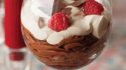 Image of Chocolate Mousse With Chocolate Espresso Cream