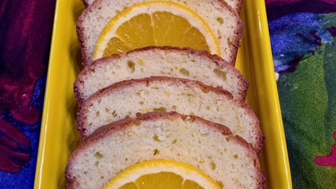 Blood Orange Olive Oil Bread