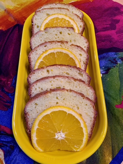Blood Orange Olive Oil Bread