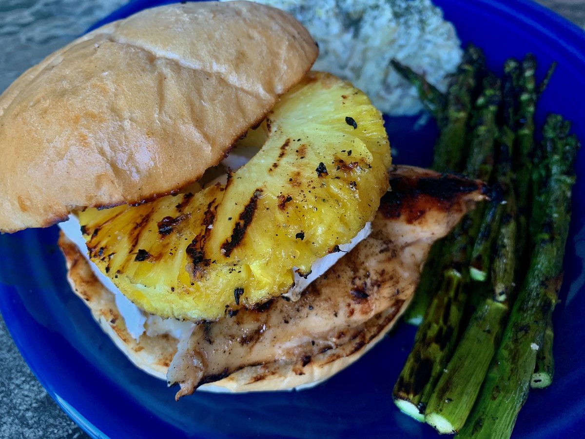 Pineapple Glazed Chicken Breast Sliders