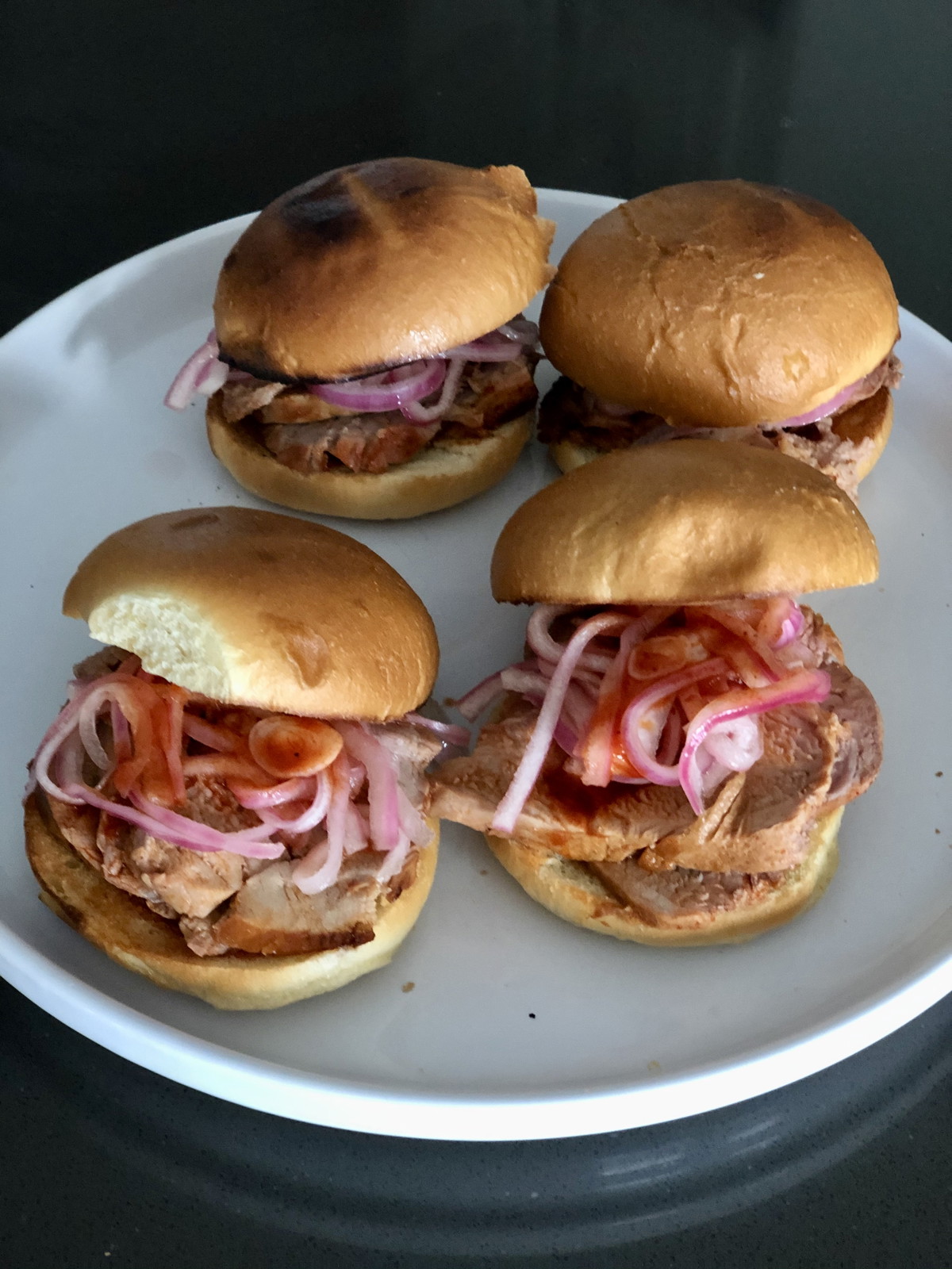 Adobo Pork Tenderloin Sliders