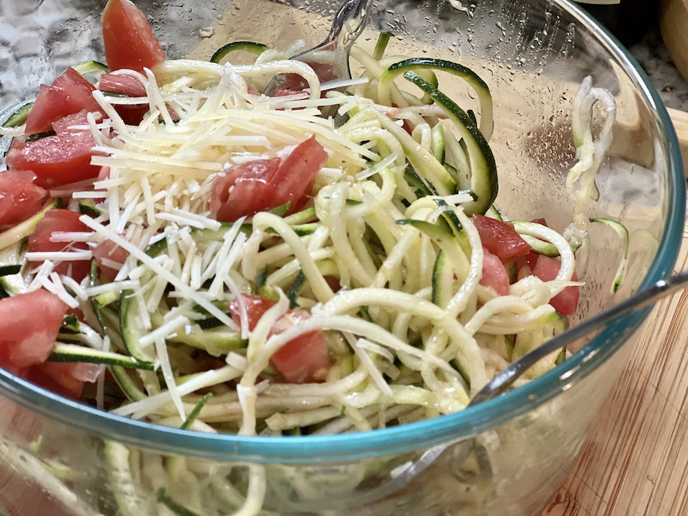 Spicy Zucchini Noodles