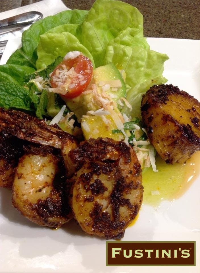 Caribbean Seafood and Vegetable Salad