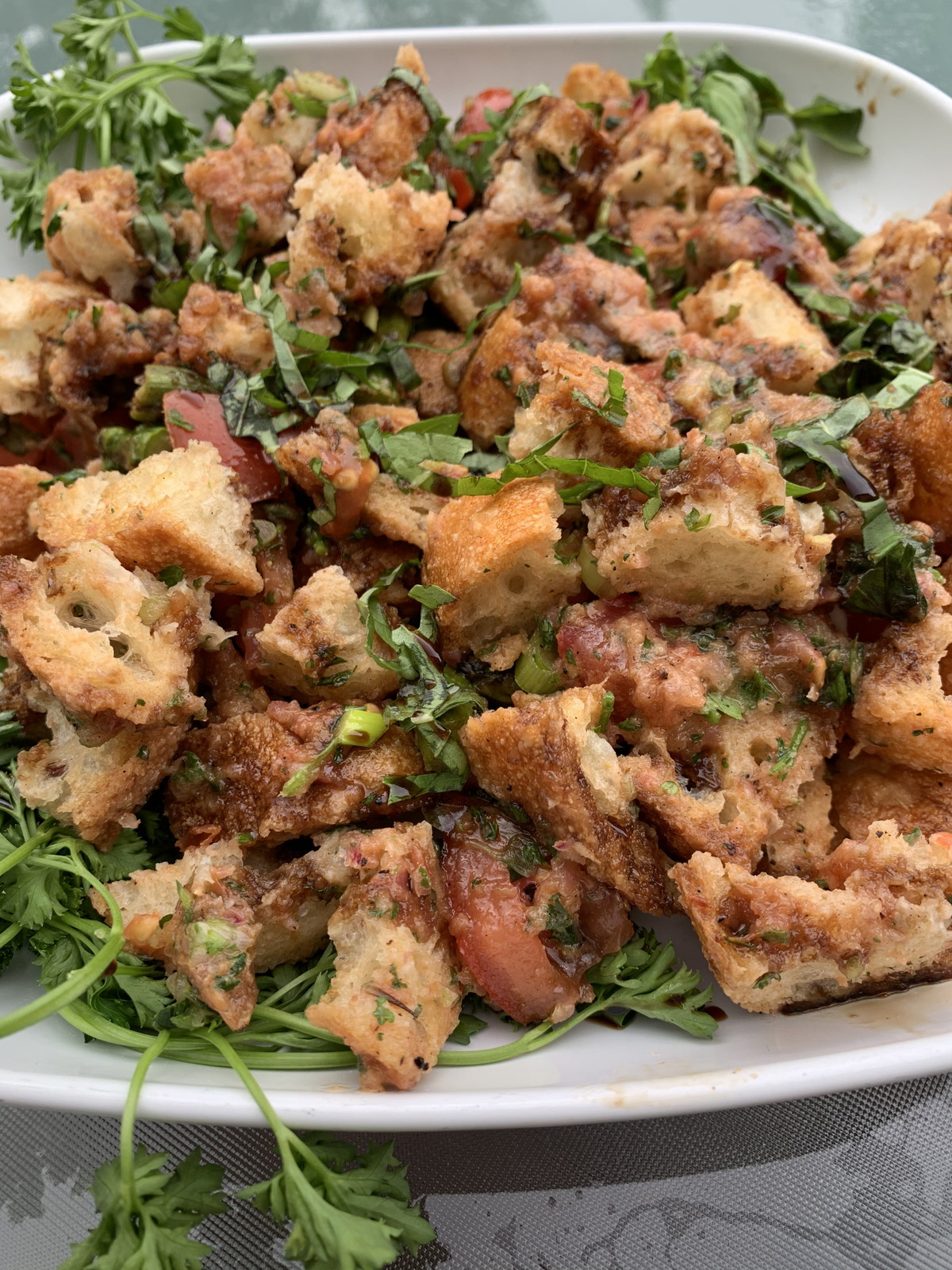 Grilled Panzanella Salad