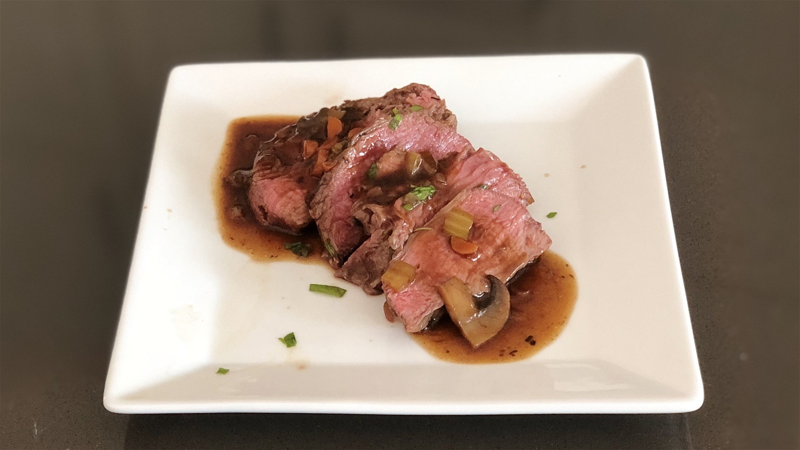 Image of Beef Tenderloin with Beer Sauce