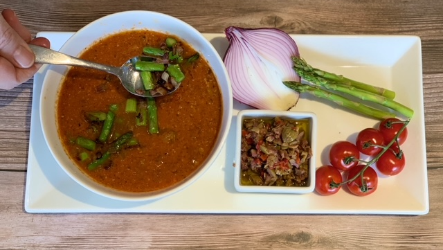 Image of Asparagus & Tomato Soup