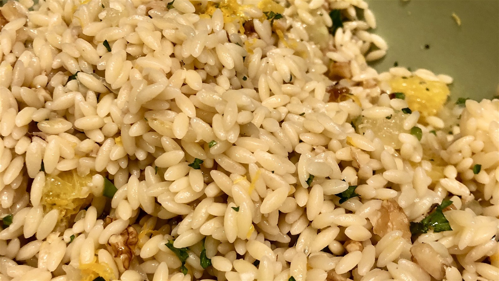 Image of Orzo with Walnuts and Citrus