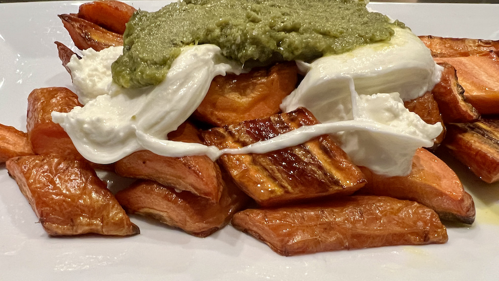 Image of Roasted Carrots With Burrata