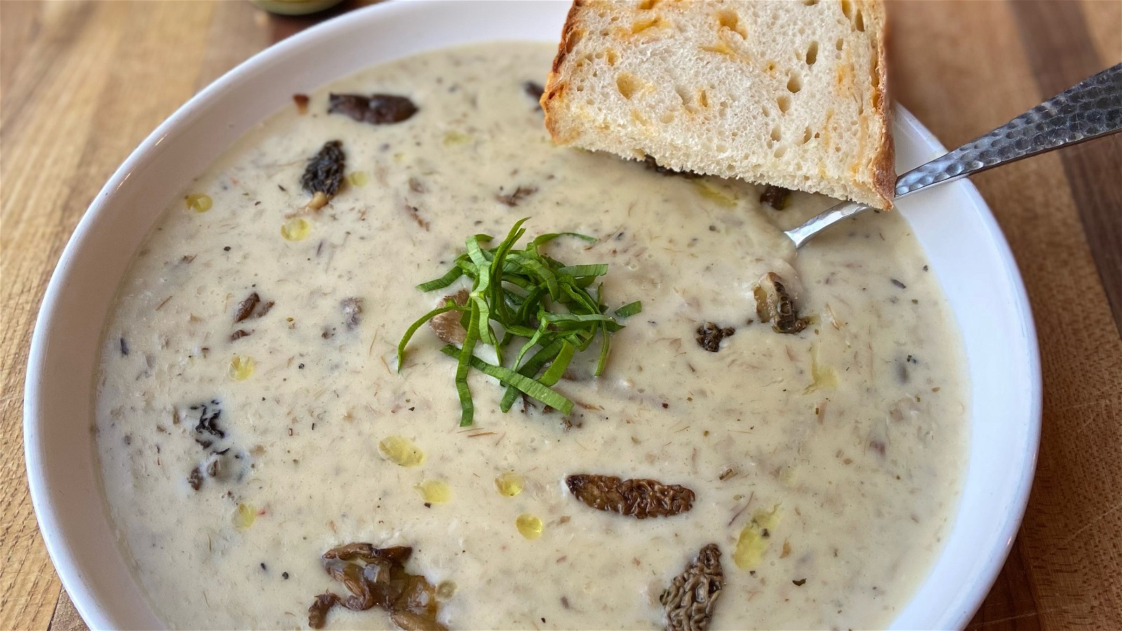 Image of Cream of Wild Mushroom Soup