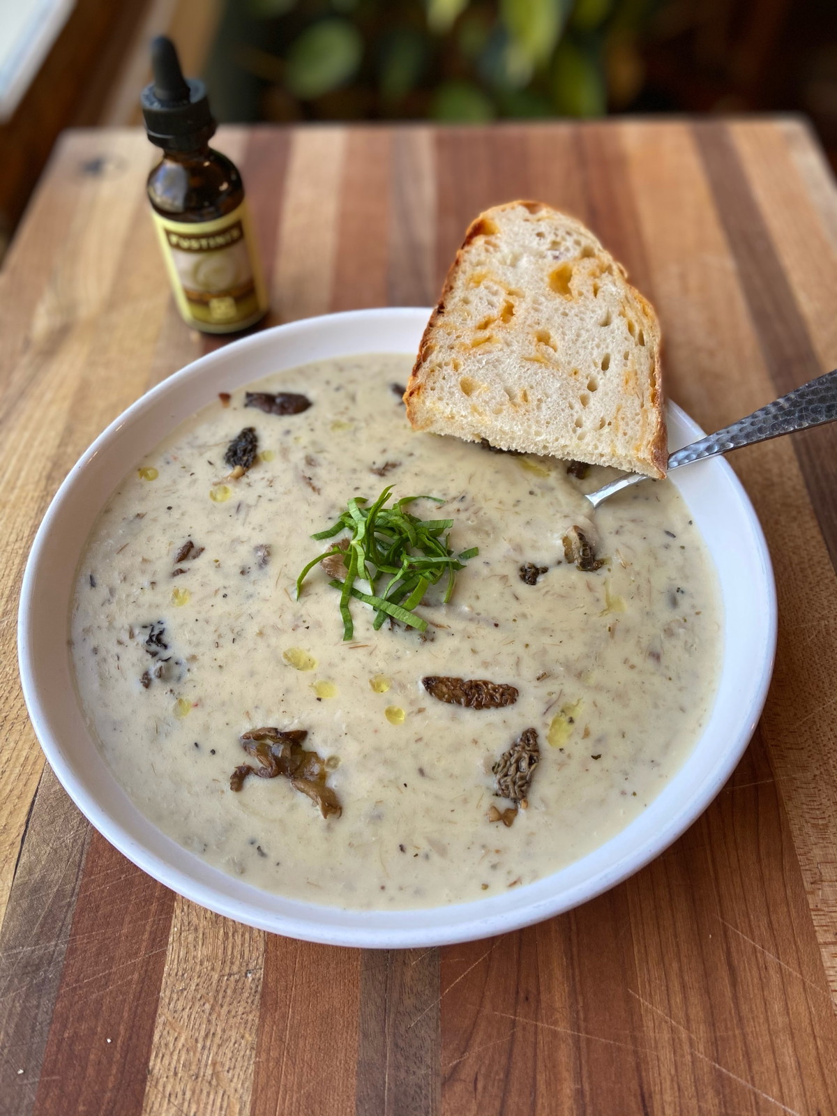 Cream of Wild Mushroom Soup