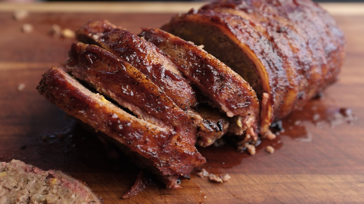 Image of Bacon Wrapped Meatloaf