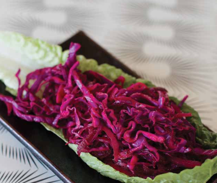 Beet and Cabbage Slaw