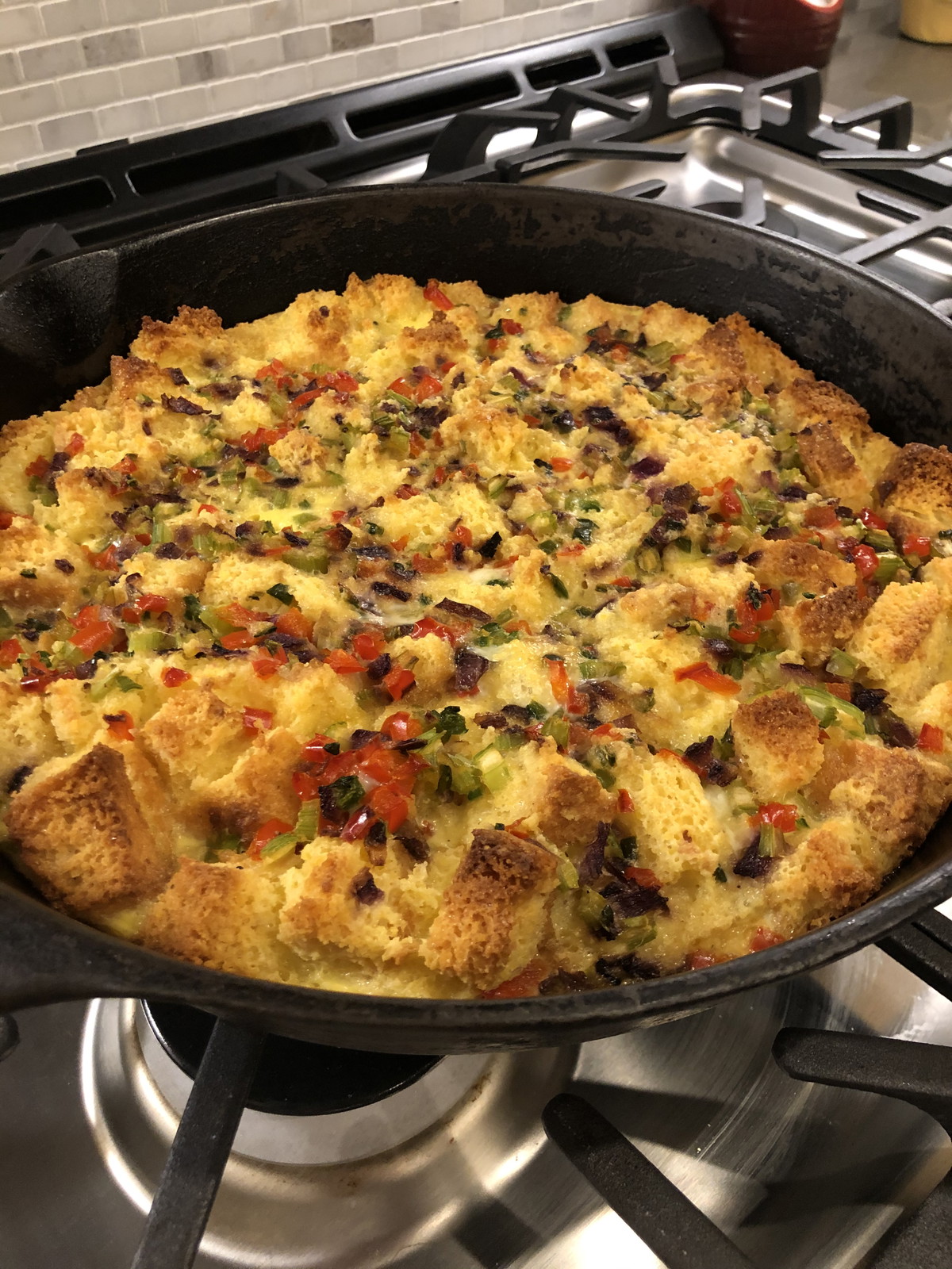 Corn Bread Pudding