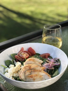 Iron Fish Honey Chicken Salad