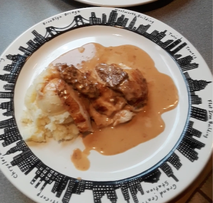 Chicken with Morel Cream Sauce