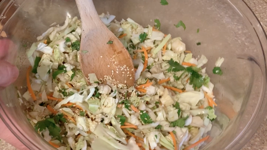 Image of Nanci's Asian Cole Slaw Salad