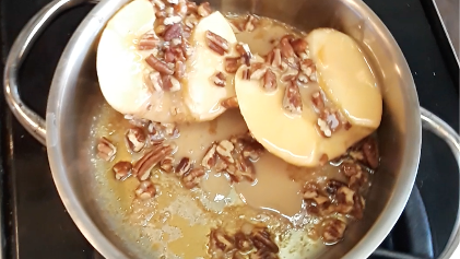 Image of Baked Apples with Cajeta
