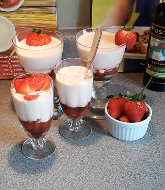 Strawberry Mousse