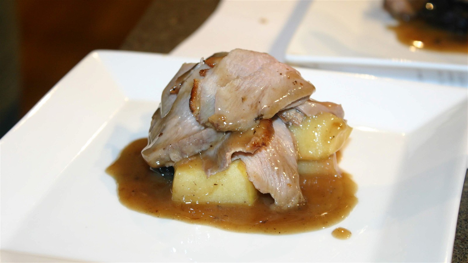 Image of Duck with Prunes and Apples