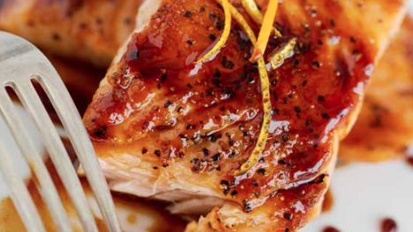 Maple Sriracha Salmon