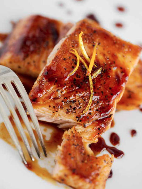 Maple Sriracha Salmon