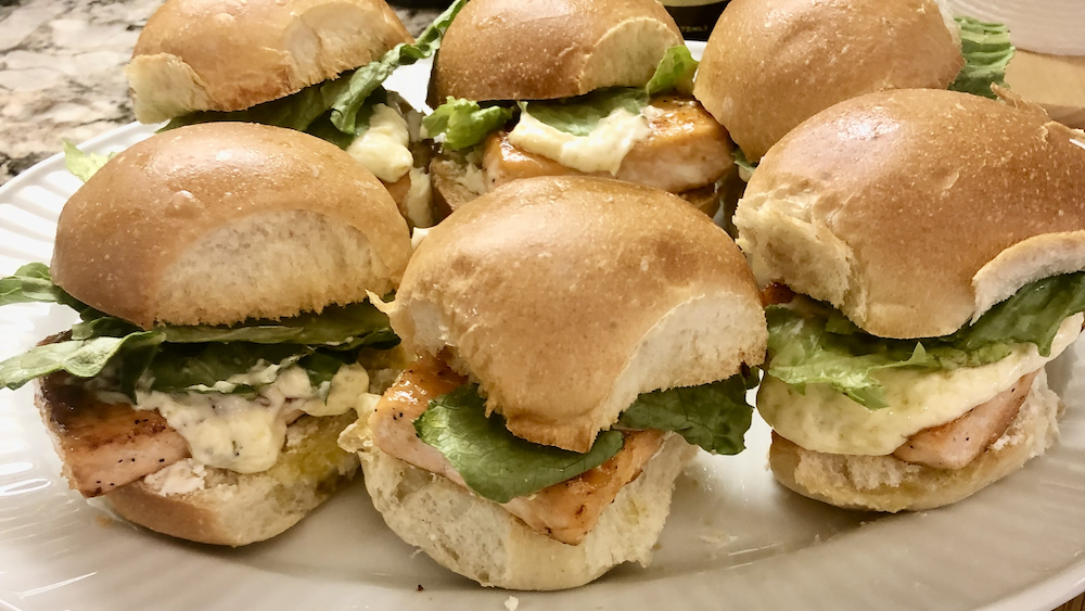 Salmon Slider