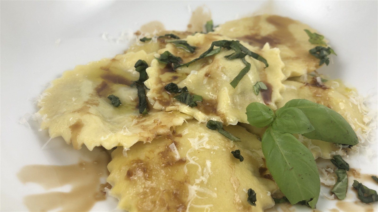 Image of Pancetta and Asparagus Ravioli