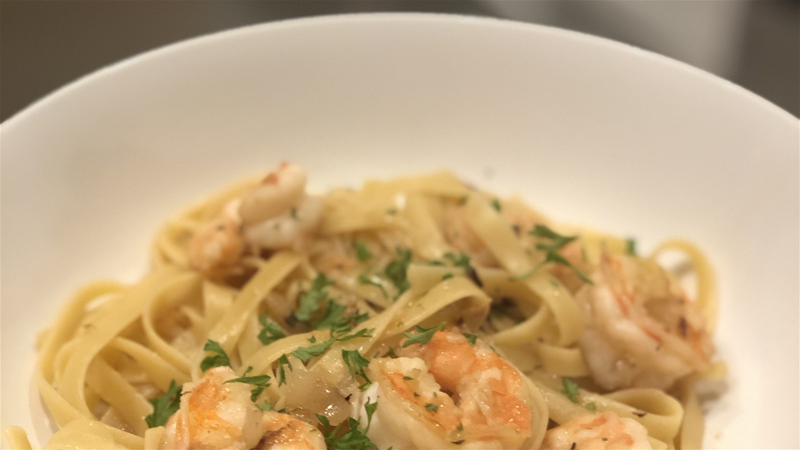 Shrimp Scampi Linguine
