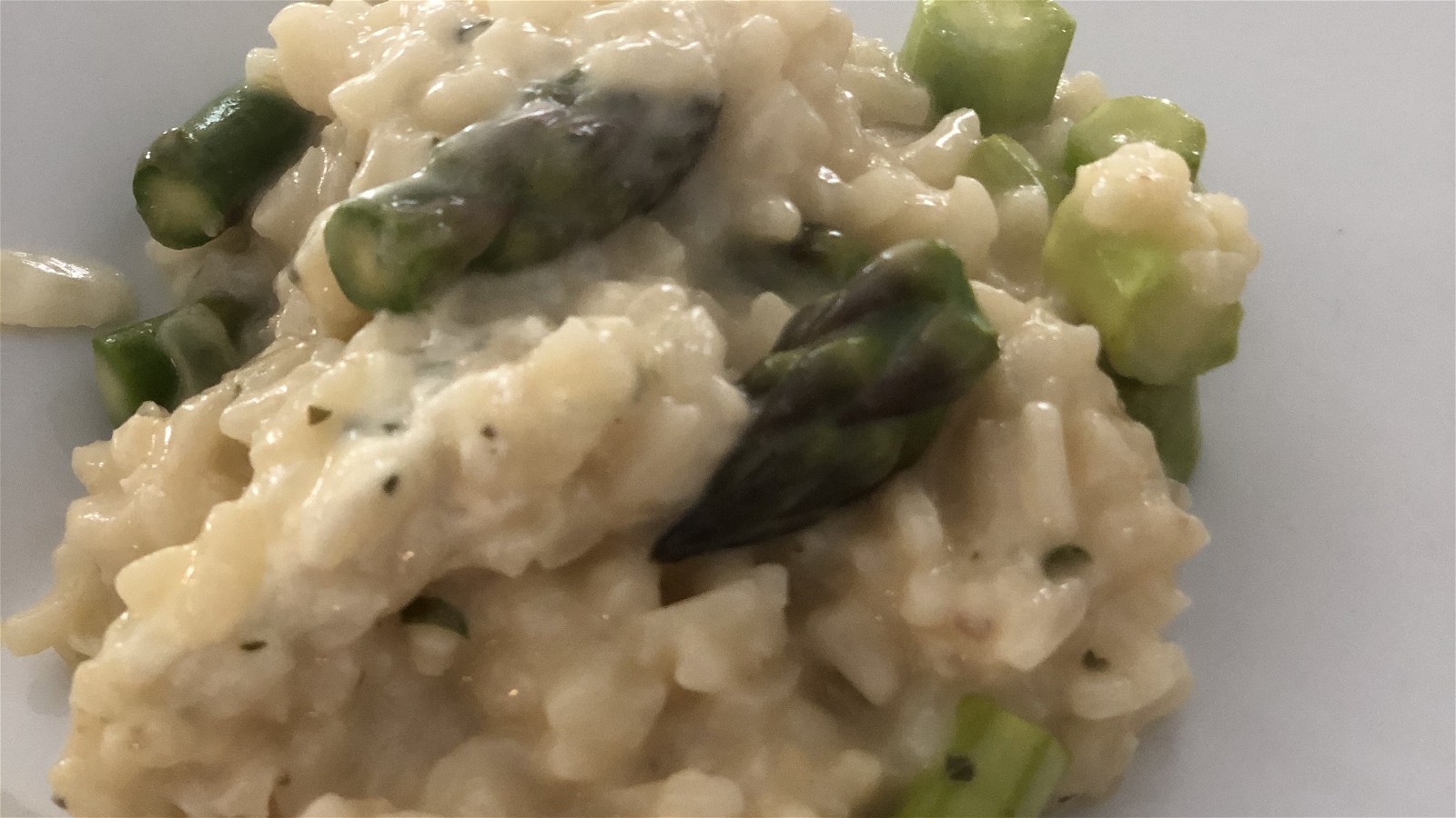 Image of Asparagus and Champagne Risotto