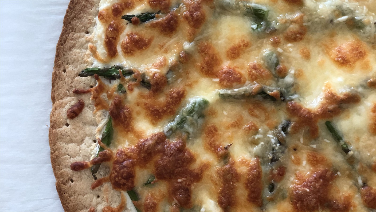 Asparagus Pizza