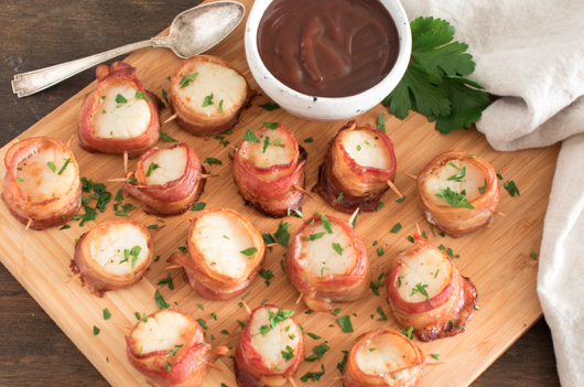 Bacon Wrapped Scallops