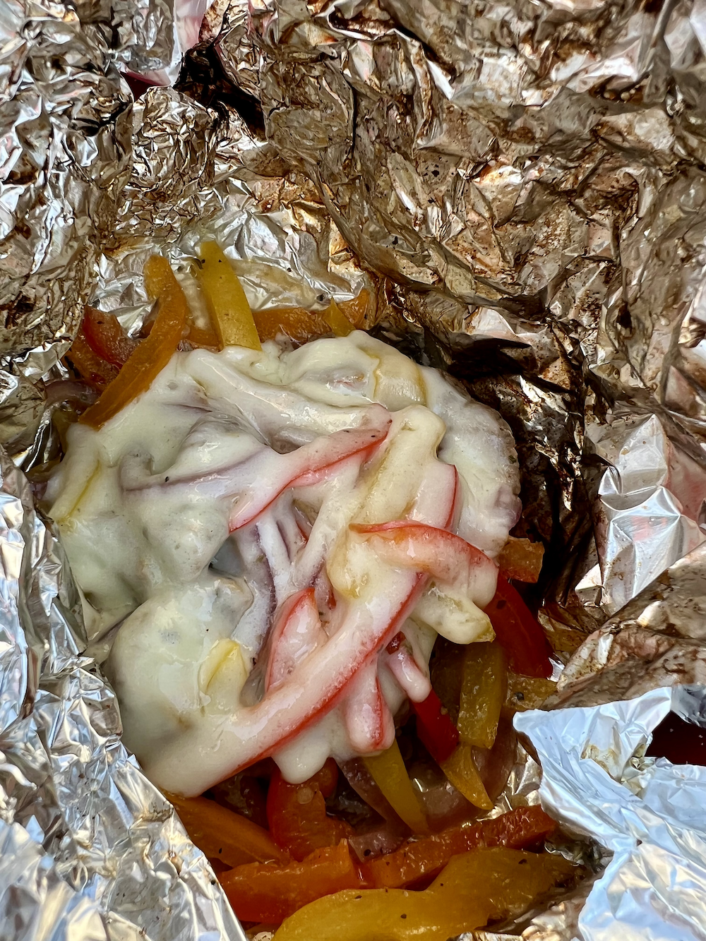 Philly Cheesesteak Foil Packs