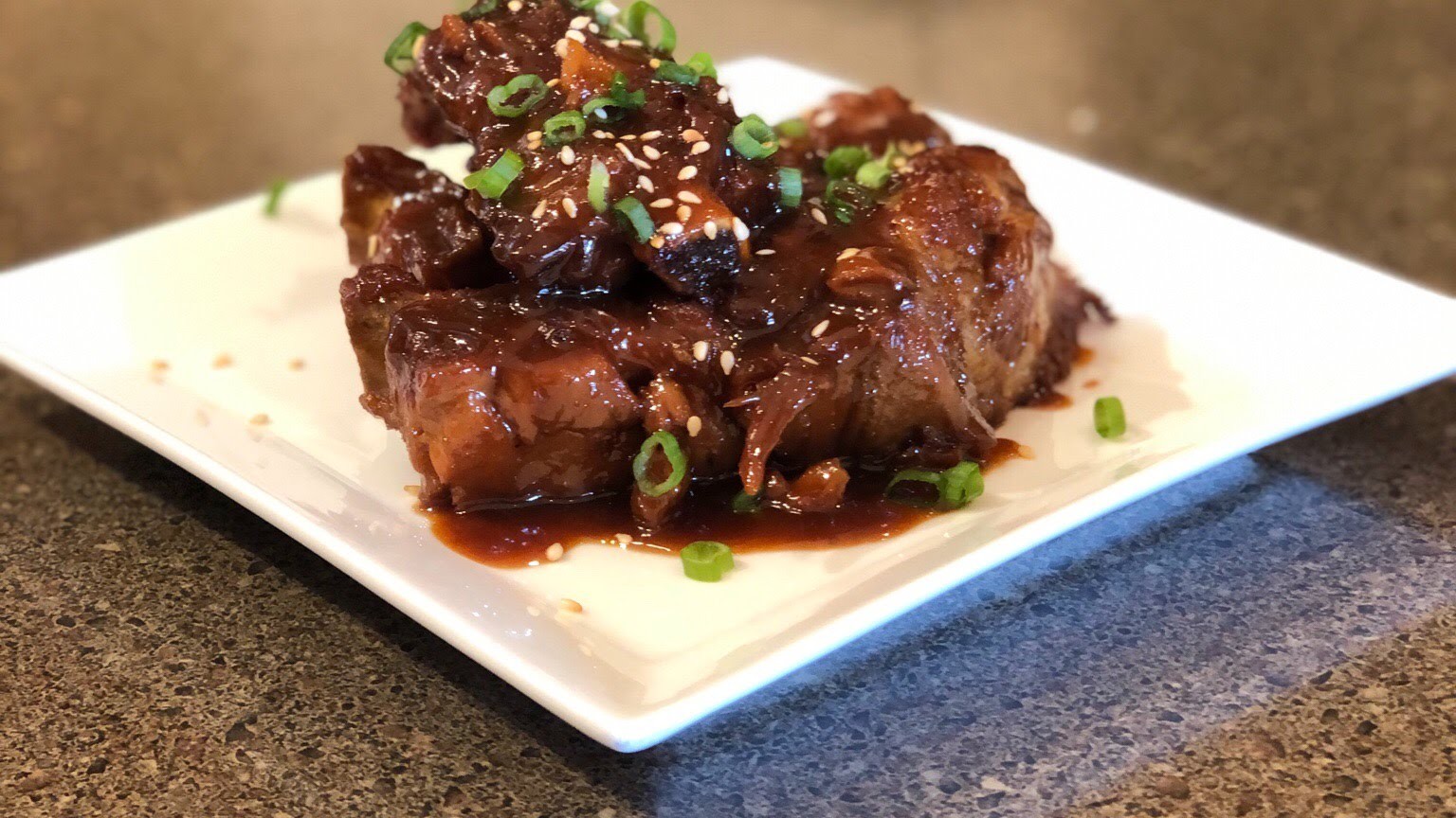 Image of Pork Back Ribs with Hoisin Sauce