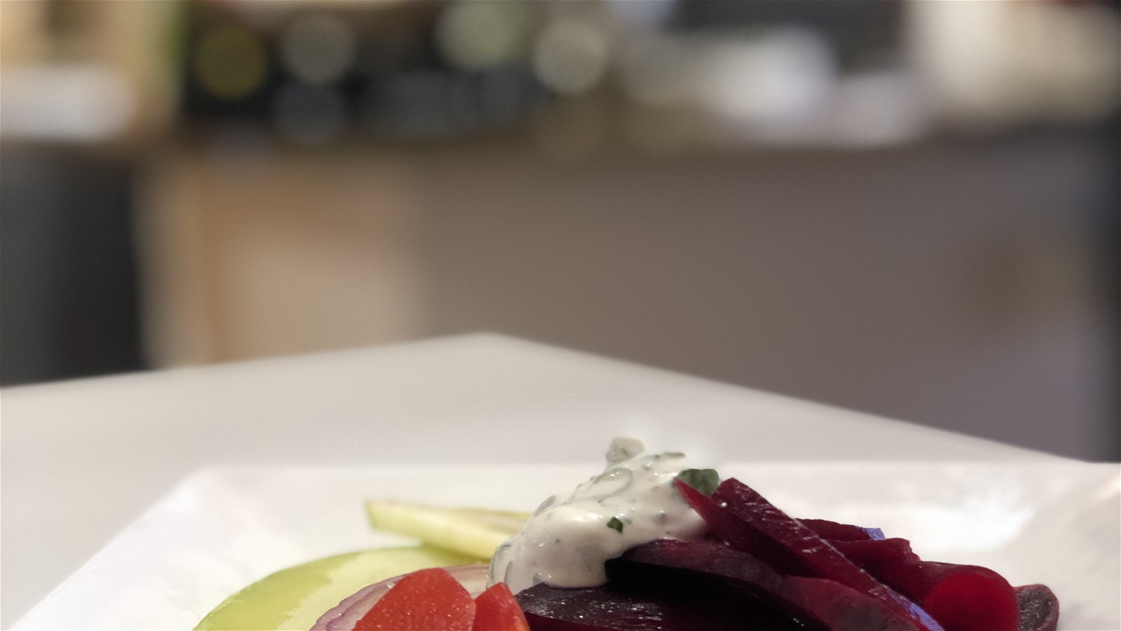 Pickled Beet and Apple Salad