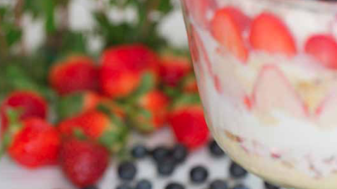 Fourth of July Trifle
