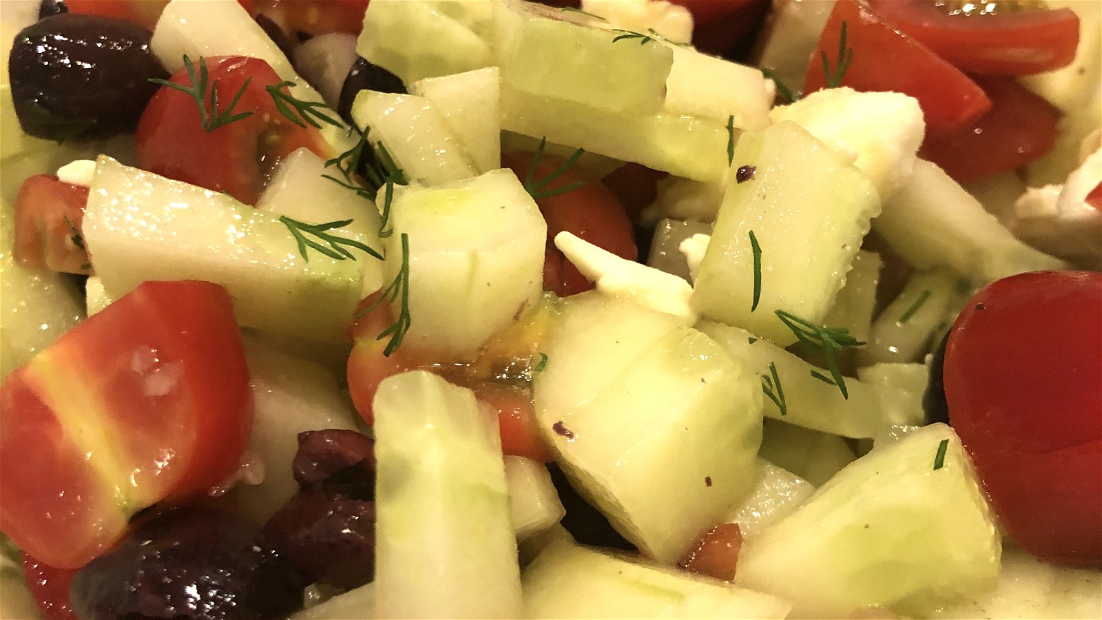 Cucumber and Tomato Salad