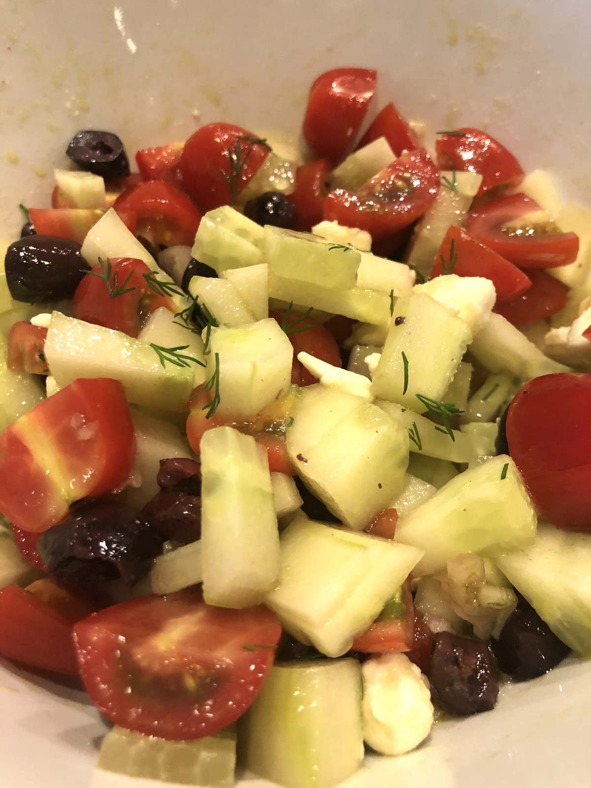 Cucumber and Tomato Salad