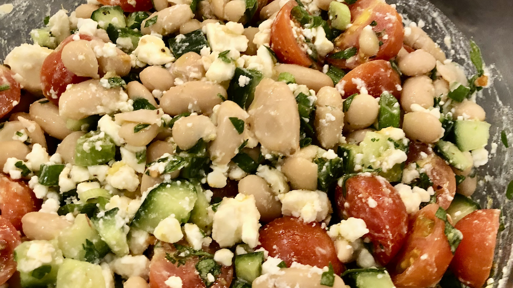 Image of Greek White Bean Salad