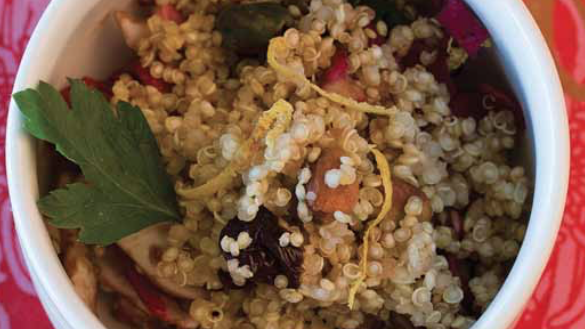 Cherry and Pistachio Quinoa