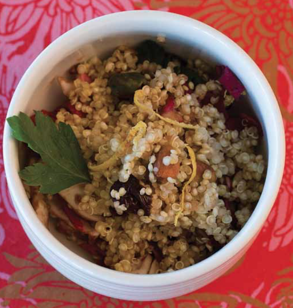 Cherry and Pistachio Quinoa