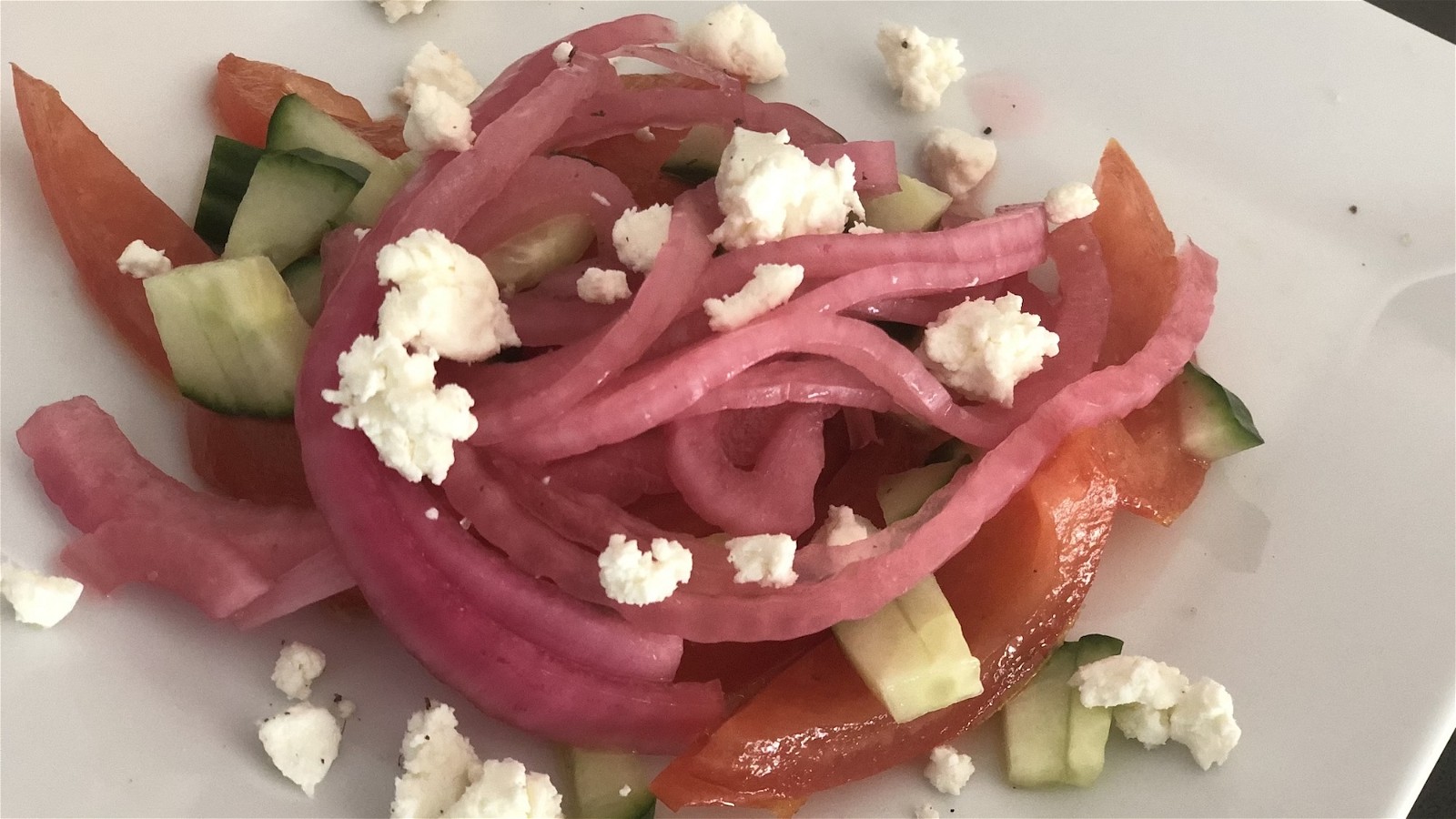 Image of Tomato Salad with Pickled Red Onion