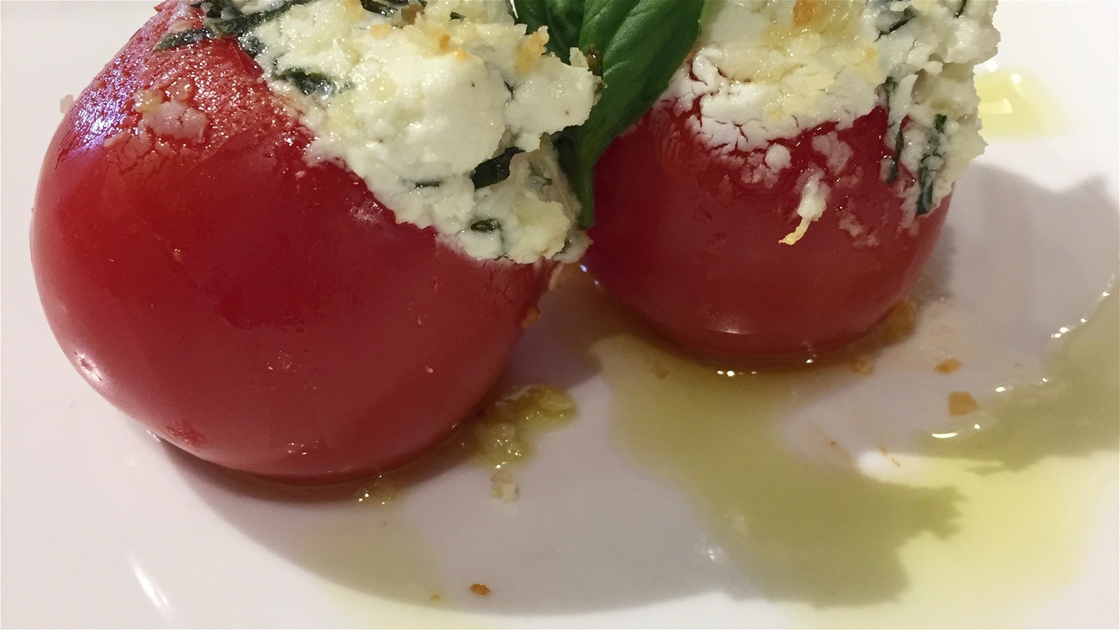 Image of Stuffed Tomatoes with Goat Cheese