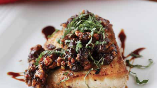 Pomegranate Molasses Glazed Chicken