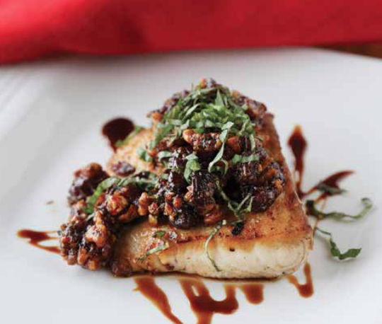 Pomegranate Molasses Glazed Chicken