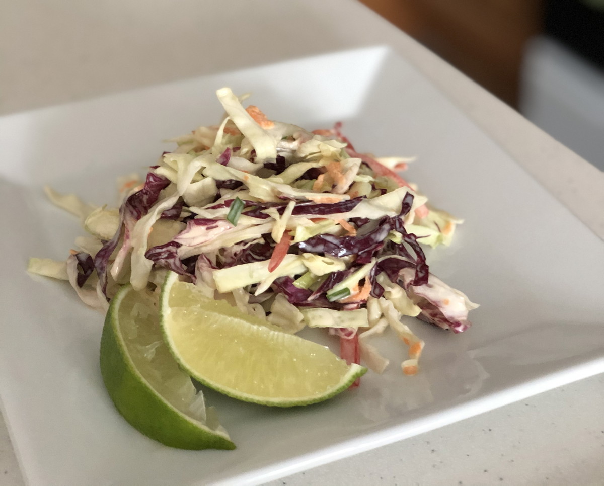 Zesty Lime Cole Slaw