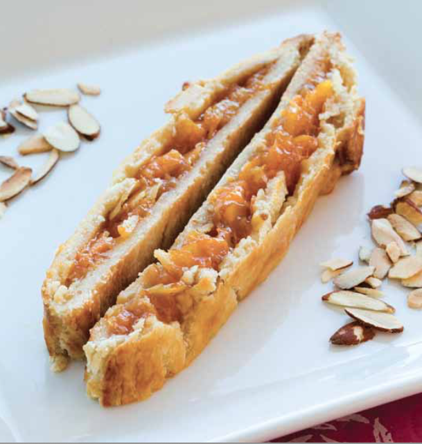 Grown-up Peach "Pop-Tart"