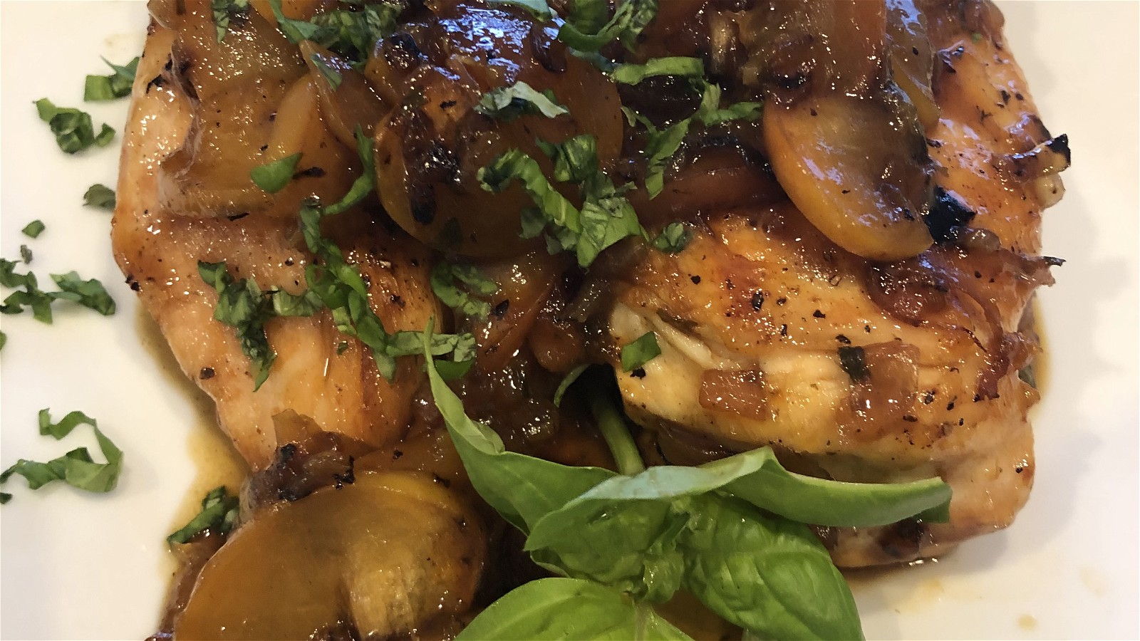 Baked Peach Glazed Chicken